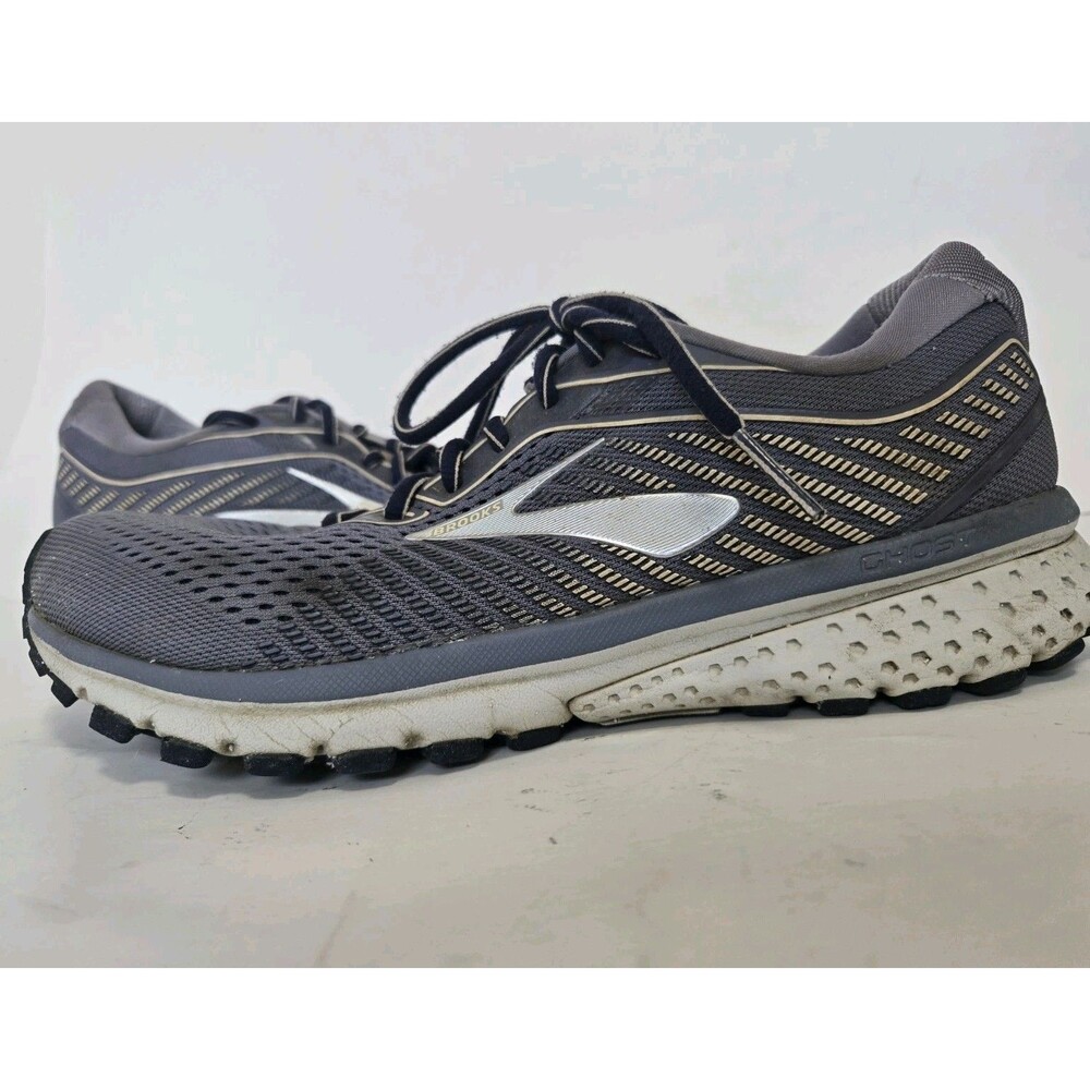 Brooks Ghost 12 Womens Size‎ 9.5 Athletic Running Shoes Sneakers Purple Gray